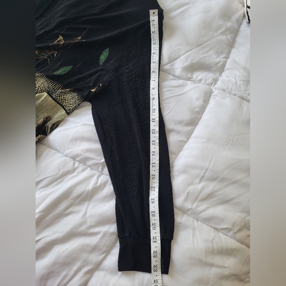 Ls collections by sunu open front size L gold  flowers design. - Picture 11 of 13